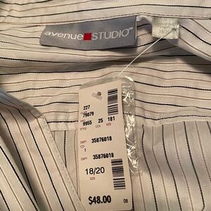 Avenue Studio Striped Casual Shirt